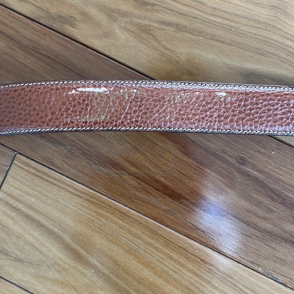 A..Testoni leather belt - Picture 3 of 7